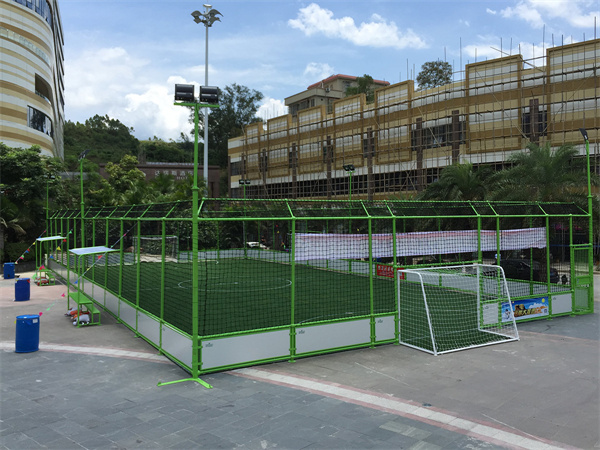 钢结构笼式足球场